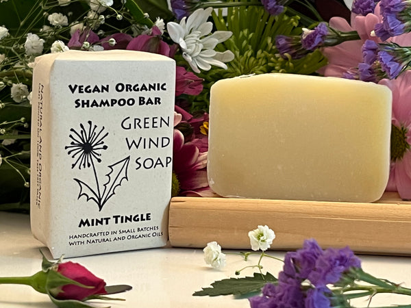 Mint Tingle Shampoo Bar- Organic